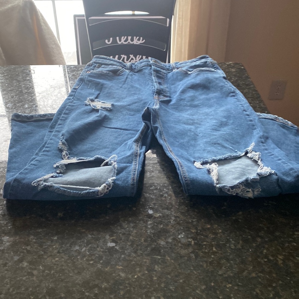 Wild fable, size 12, high rise, straight jeans